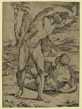 Figure féminne debout, se dirigeant vers la droite-Domenico Beccafumi-Framed Giclee Print