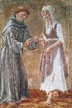 St Francis Marries Poverty-Domenico Di Bartolomeo-Framed Giclee Print