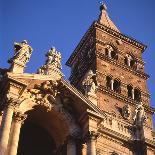 Basilica of Saint Mary Major, Bell Tower and the Facade-Domenico Fontana-Stretched Canvas