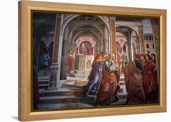 Domenico Ghirlandaio-Domenico Ghirlandaio-Framed Premier Image Canvas