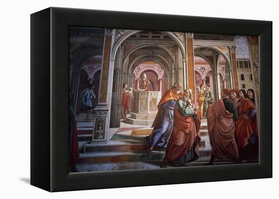 Domenico Ghirlandaio-Domenico Ghirlandaio-Framed Premier Image Canvas