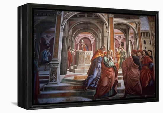 Domenico Ghirlandaio-Domenico Ghirlandaio-Framed Premier Image Canvas