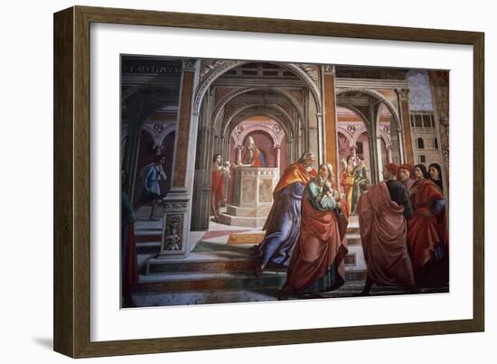 Domenico Ghirlandaio-Domenico Ghirlandaio-Framed Giclee Print