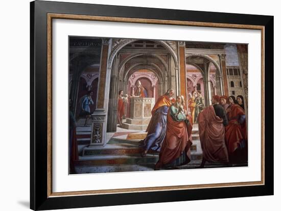 Domenico Ghirlandaio-Domenico Ghirlandaio-Framed Giclee Print