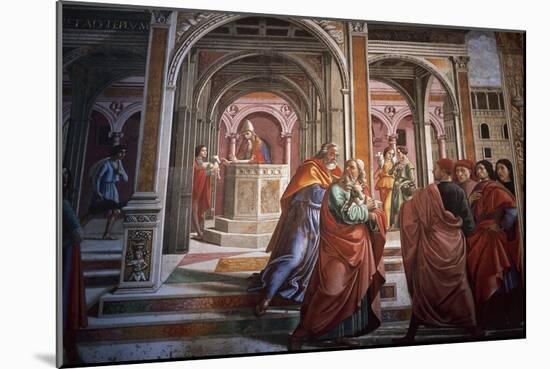 Domenico Ghirlandaio-Domenico Ghirlandaio-Mounted Giclee Print
