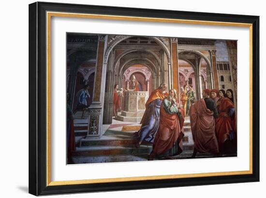 Domenico Ghirlandaio-Domenico Ghirlandaio-Framed Giclee Print