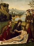 The Lamentation of Christ with a Donor, C.1505-Domenico Panetti-Giclee Print