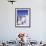 Domes and Bell Tower of Blue and White Christian Church, Oia, Santorini, Aegean Sea, Greece-Sergio Pitamitz-Framed Photographic Print displayed on a wall