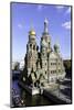 Domes of Church of the Saviour on Spilled Blood, St. Petersburg, Russia-Gavin Hellier-Mounted Photographic Print