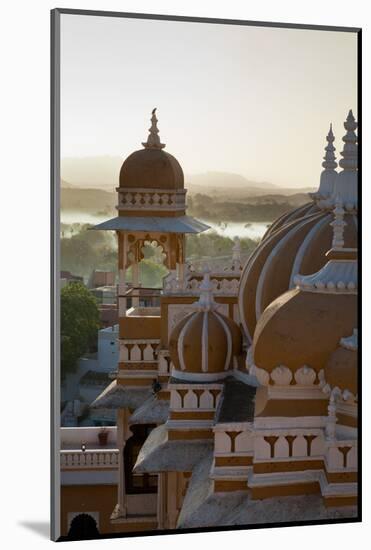 Domes of Deogarh Mahal Palace Hotel at Dawn, Deogarh, Rajasthan, India, Asia-Martin Child-Mounted Photographic Print