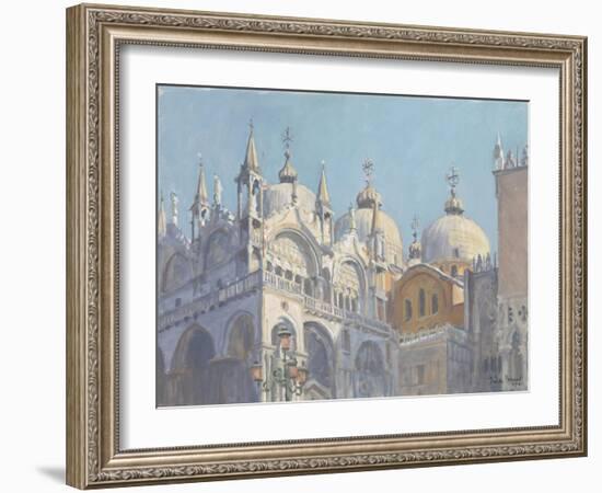 Domes of San Marco, 2009-Julian Barrow-Framed Giclee Print