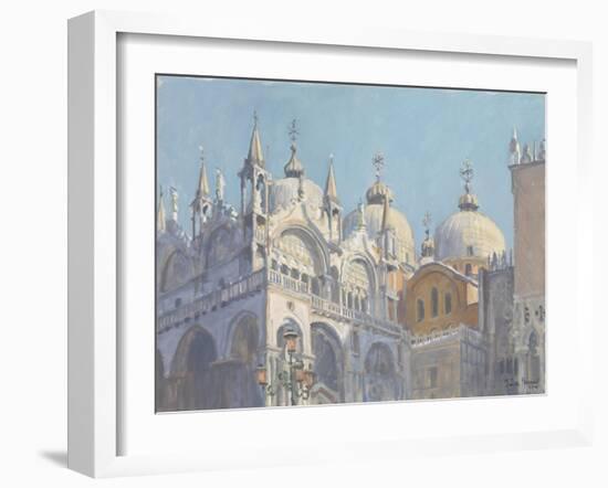 Domes of San Marco, 2009-Julian Barrow-Framed Giclee Print