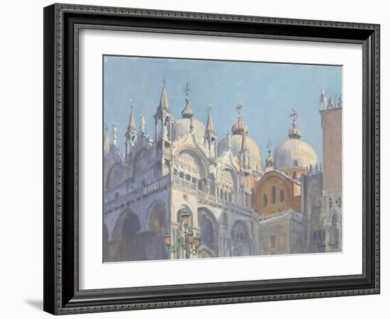 Domes of San Marco, 2009-Julian Barrow-Framed Giclee Print