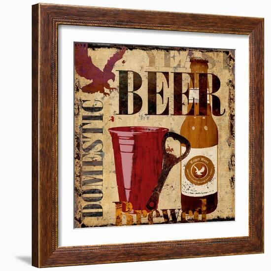 Domestic Beer-Karen Williams-Framed Giclee Print