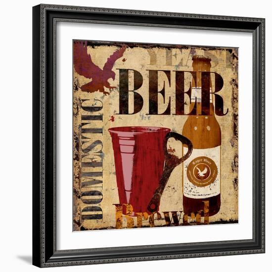 Domestic Beer-Karen Williams-Framed Giclee Print