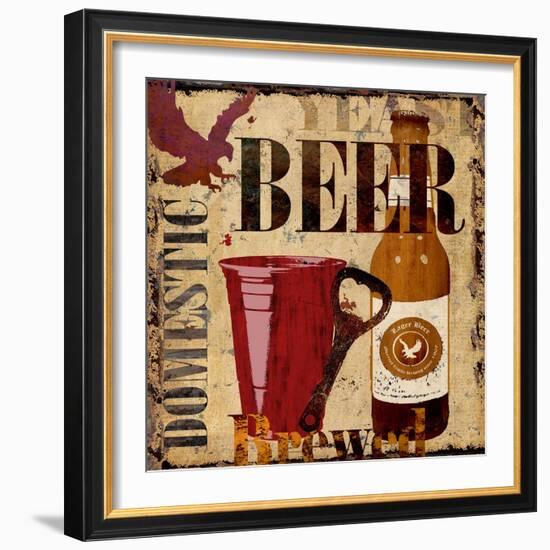 Domestic Beer-Karen Williams-Framed Giclee Print