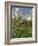 Domestic Cat, Kitten Stalking an Insect in the Long Grass-Jane Burton-Framed Photographic Print