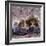 Domestic Cat Kittens, 8-Weeks, Tortoiseshell-And-White Sisters, (Persian-Cross')-Jane Burton-Framed Photographic Print