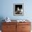 Domestic Cat, Two 8-Week Tabby Tortoiseshell and White Kittens-Jane Burton-Framed Photographic Print displayed on a wall