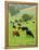 Domestic Cattle on Grazing Meadows, Peak District Np, Derbyshire, UK-Gary Smith-Framed Premier Image Canvas