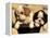 Domestic Dogs, Two King Charles Cavalier Spaniel Puppies in Pot-Adriano Bacchella-Framed Premier Image Canvas