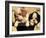 Domestic Dogs, Two King Charles Cavalier Spaniel Puppies in Pot-Adriano Bacchella-Framed Photographic Print