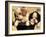 Domestic Dogs, Two King Charles Cavalier Spaniel Puppies in Pot-Adriano Bacchella-Framed Photographic Print