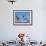 Domestic Dogs, Two Whippets Standing Together-Adriano Bacchella-Framed Photographic Print displayed on a wall