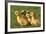 Domestic Ducklings X Five in Grass-null-Framed Photographic Print