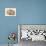 Domestic Kitten (Felis Catus) Next to Bunny, Domestic Rabbit-Jane Burton-Photographic Print displayed on a wall