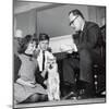 Domestic Living Room Scene in Ohio, Ca. 1968.-Kirn Vintage Stock-Mounted Photographic Print