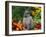 Domestic Netherland Dwarf Rabbit Amongst Vegetables, USA-Lynn M. Stone-Framed Photographic Print