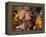 Domestic Piglets, Resting Amongst Vegetables, USA-Lynn M. Stone-Framed Premier Image Canvas