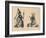 'Domestics of the 15th Century',-John Leech-Framed Giclee Print