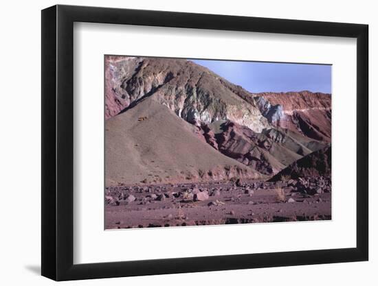 Domeyko Mountains, Called Rainbow Valley, Atacama Desert, Chile-Mallorie Ostrowitz-Framed Photographic Print