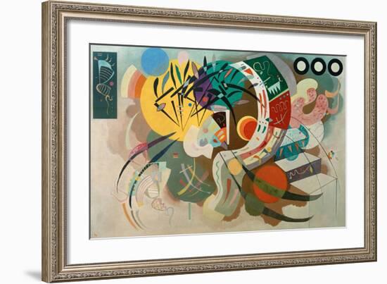 Dominant Curve, 1936-Wassily Kandinsky-Framed Giclee Print