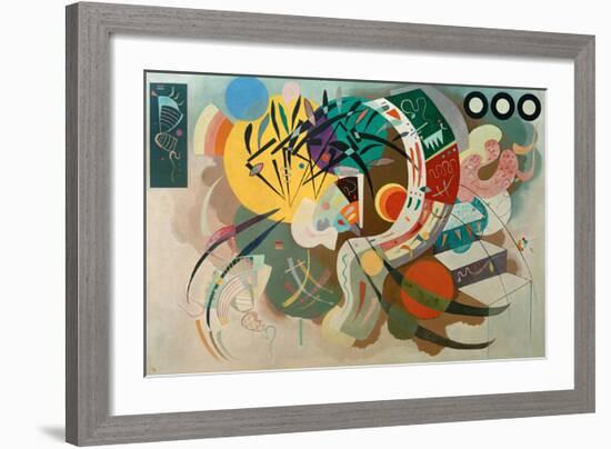 Dominant Curve, 1936-Wassily Kandinsky-Framed Giclee Print