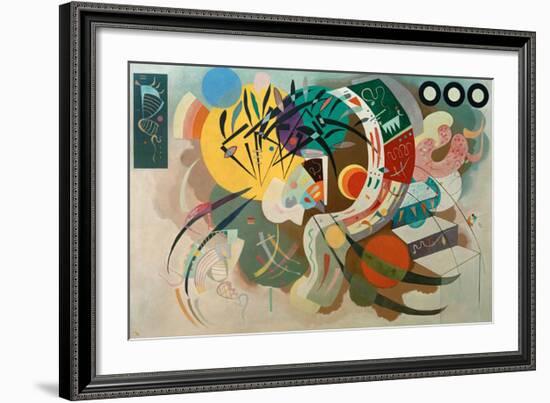 Dominant Curve, 1936-Wassily Kandinsky-Framed Giclee Print