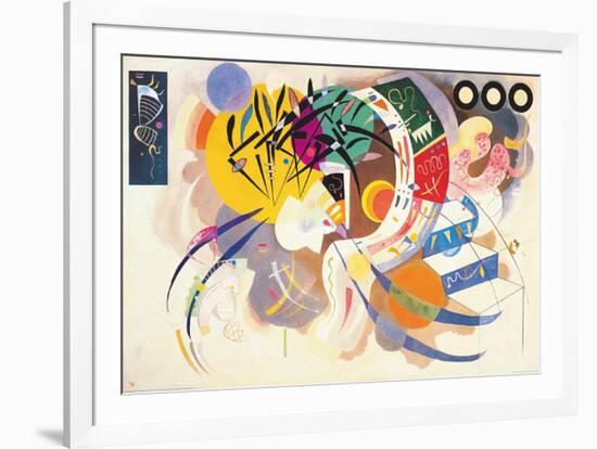 Dominant Curve, c.1936-Wassily Kandinsky-Framed Art Print