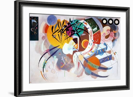 Dominant Curve, c.1936-Wassily Kandinsky-Framed Art Print