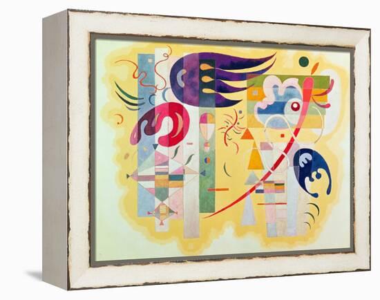 Dominant Violet, 1934-Wassily Kandinsky-Framed Premier Image Canvas