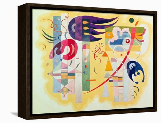 Dominant Violet, 1934-Wassily Kandinsky-Framed Premier Image Canvas