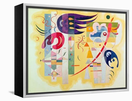 Dominant Violet, 1934-Wassily Kandinsky-Framed Premier Image Canvas