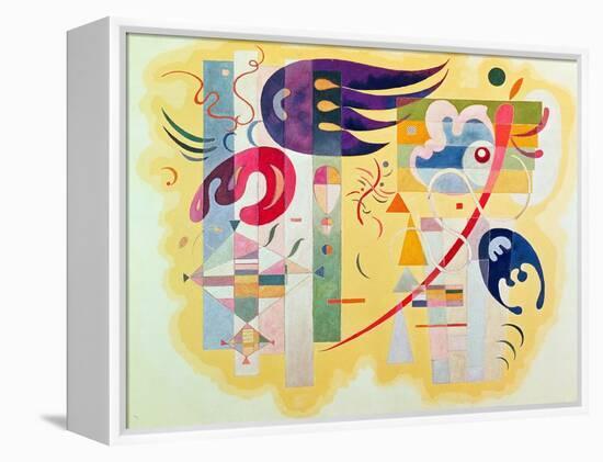 Dominant Violet, 1934-Wassily Kandinsky-Framed Premier Image Canvas