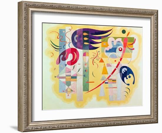 Dominant Violet, 1934-Wassily Kandinsky-Framed Giclee Print