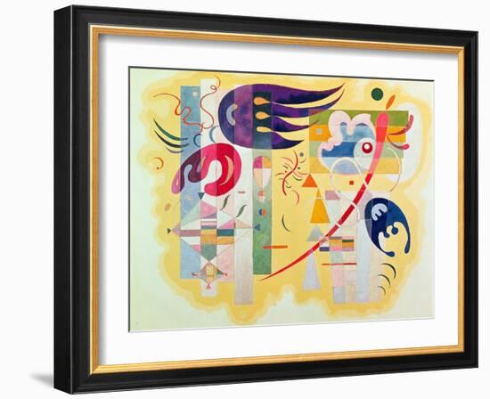 Dominant Violet, 1934-Wassily Kandinsky-Framed Giclee Print