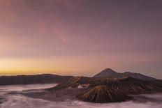 Borobudur Buddhist temple, at sunrise, Central Java, Indonesia-Dominic Byrne-Photographic Print