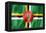 Dominica Flag-daboost-Framed Stretched Canvas