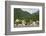 Dominica, Roseau, View of Villages South of Roseau on the Green Hills-Anthony Asael-Framed Photographic Print