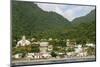 Dominica, Roseau, View of Villages South of Roseau on the Green Hills-Anthony Asael-Mounted Photographic Print